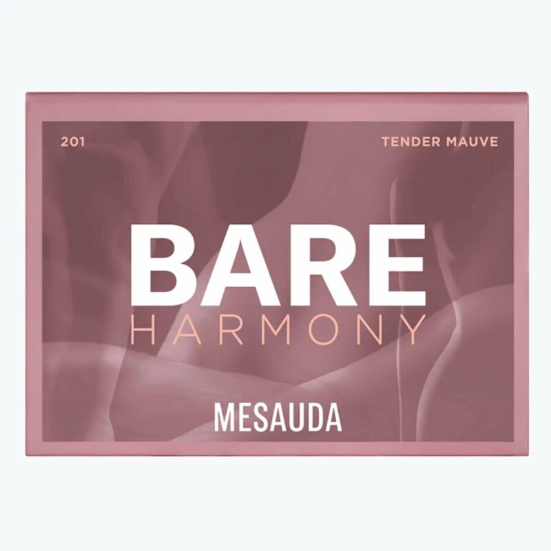 MESAUDA BARE HARMONY 2.0 - 201 TENDER MAUVE Παλέτα σκιών με 6 αποχρώσεις