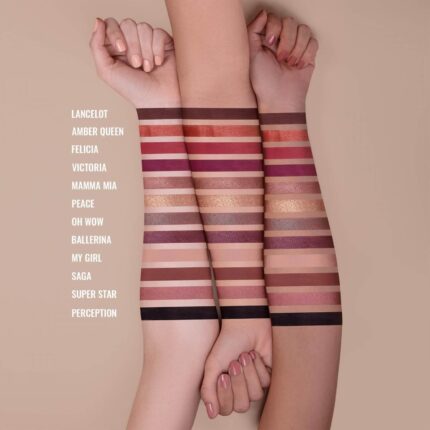 MESAUDA GOLD N'ROSES 12 Compact Eyeshadow Palette