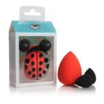 GIRL POWER COSMETIC PUFF-LADYBUG