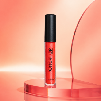 Ενυδατικό lip gloss Joanna CHERĪ UP σε κοραλλί σκηνικό