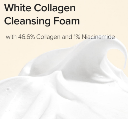 White Collagen Cleansing Foam